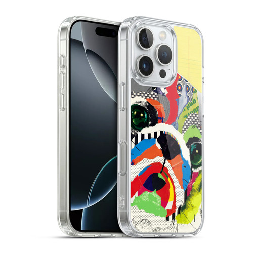 Michel Keck Dogs 4 Pug Soft Gel Case for Apple iPhone 16 Pro & MagSafe
