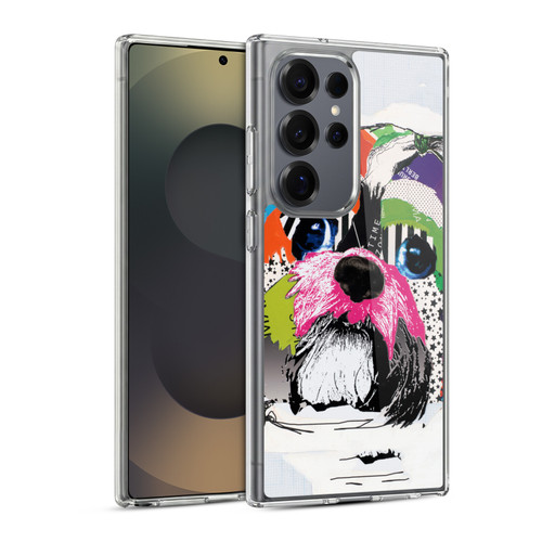 Michel Keck Dogs 4 Shihtzu Soft Gel Case for Samsung Galaxy S25 Ultra & MagSafe