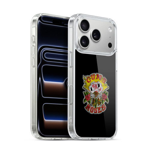 Guns N' Roses Band Art Cards Soft Gel Case for Apple iPhone 17 Pro