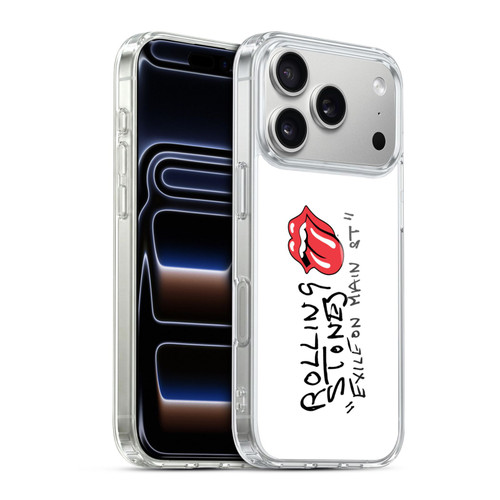 The Rolling Stones Albums Exile On Main St. Soft Gel Case for Apple iPhone 17 Pro