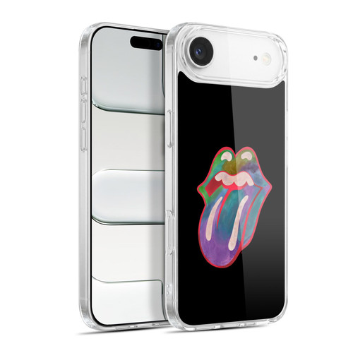 The Rolling Stones Graphics Watercolour Tongue Soft Gel Case for Apple iPhone 17 Air