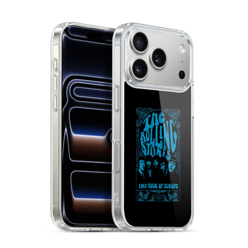 The Rolling Stones Tours Europe 1967 Soft Gel Case for Apple iPhone 17 Pro