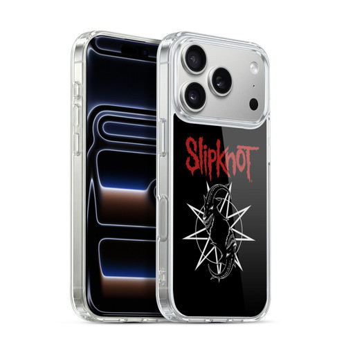 Slipknot Key Art Goat Logo Soft Gel Case for Apple iPhone 17 Pro