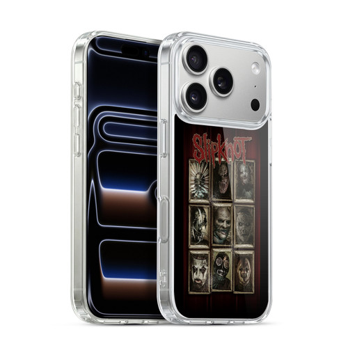 Slipknot Key Art Covered Faces Soft Gel Case for Apple iPhone 17 Pro