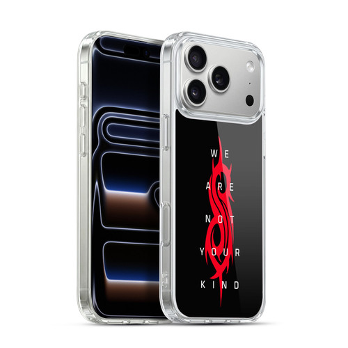 Slipknot We Are Not Your Kind Logo Soft Gel Case for Apple iPhone 17 Pro Max