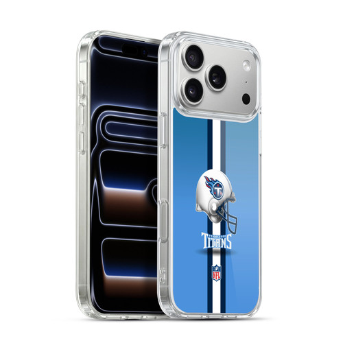 NFL Tennessee Titans Logo Helmet Soft Gel Case for Apple iPhone 17 Pro Max