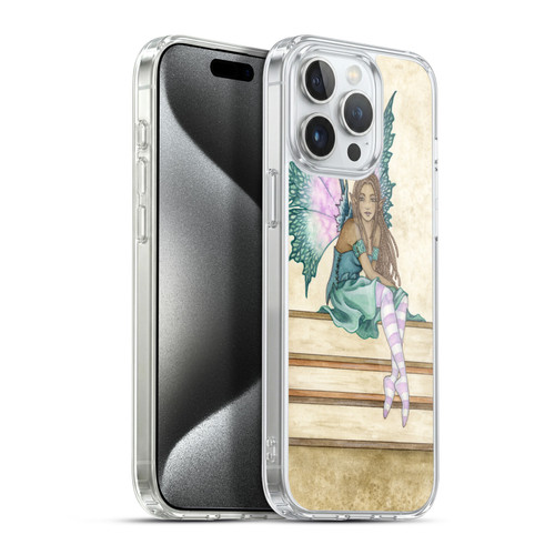 Amy Brown Lovely Fairies Green Pixie Soft Gel Case for Apple iPhone 15 Pro Max & MagSafe