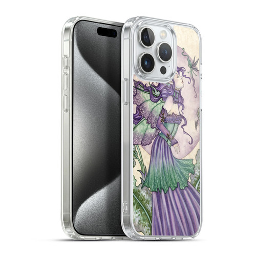 Amy Brown Lovely Fairies Pixie Gossip Soft Gel Case for Apple iPhone 15 Pro Max & MagSafe