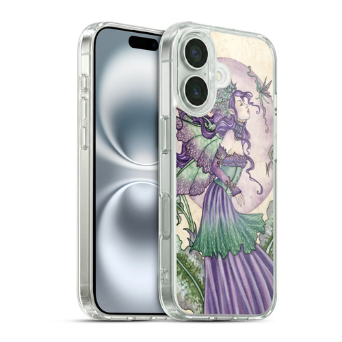 Amy Brown Lovely Fairies Pixie Gossip Soft Gel Case for Apple iPhone 16 & MagSafe