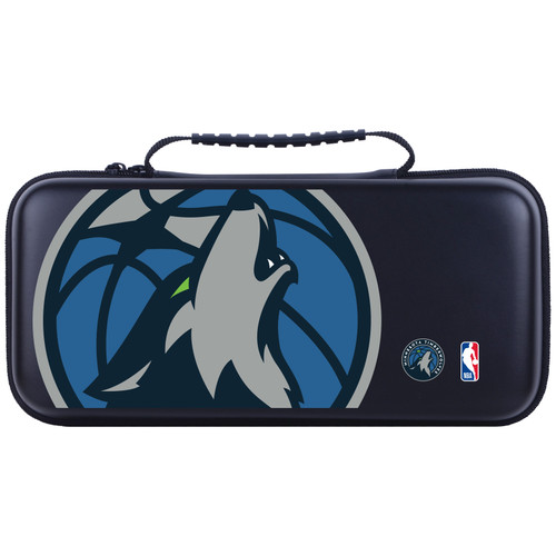 NBA Minnesota Timberwolves Logo Oversized Text Hard Storage Travel Carry Case for Lenovo Legion Go