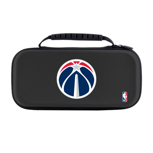 NBA Washington Wizards Logo Navy Blue Ball Hard Storage Travel Carry Case for Nintendo Switch 2