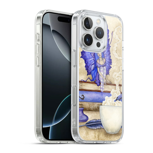 Amy Brown Lovely Fairies Blue Pixie Soft Gel Case for Apple iPhone 16 Pro & MagSafe