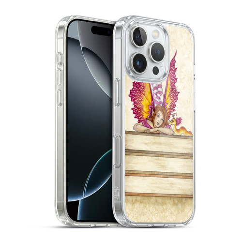 Amy Brown Lovely Fairies Pink Pixie Soft Gel Case for Apple iPhone 16 Pro & MagSafe