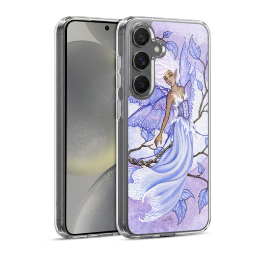 Amy Brown Lovely Fairies Dreaming In Lavender Soft Gel Case for Samsung Galaxy S24 5G & MagSafe