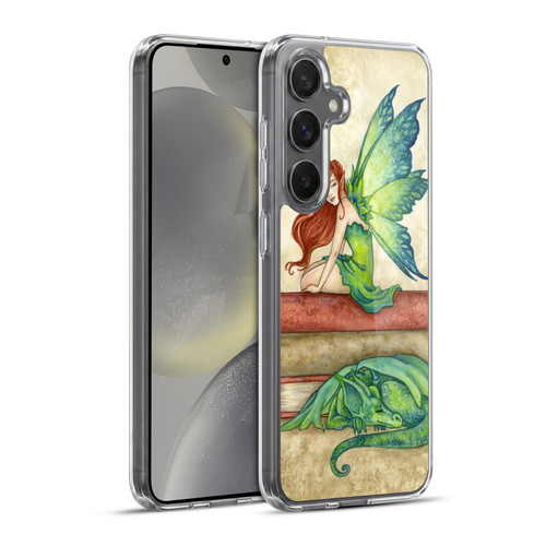 Amy Brown Lovely Fairies Bedtime Stories Soft Gel Case for Samsung Galaxy S24+ 5G & MagSafe