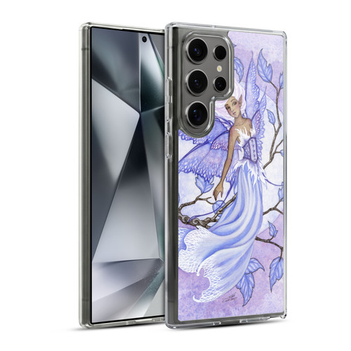 Amy Brown Lovely Fairies Dreaming In Lavender Soft Gel Case for Samsung Galaxy S24 Ultra 5G & MagSafe