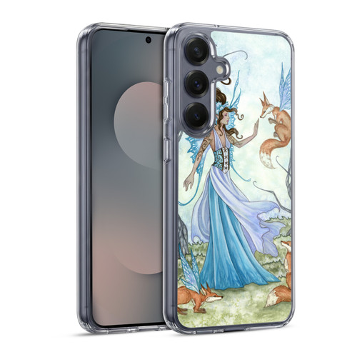 Amy Brown Lovely Fairies Enchanted Encounter Soft Gel Case for Samsung Galaxy S25 & MagSafe