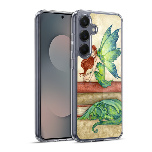 Amy Brown Lovely Fairies Bedtime Stories Soft Gel Case for Samsung Galaxy S25+ & MagSafe