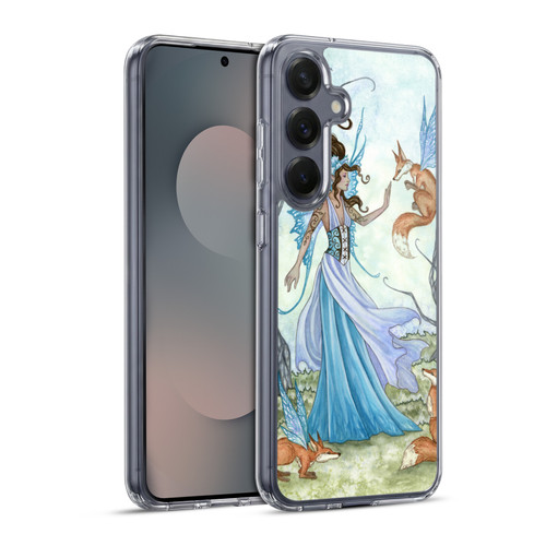 Amy Brown Lovely Fairies Enchanted Encounter Soft Gel Case for Samsung Galaxy S25+ & MagSafe
