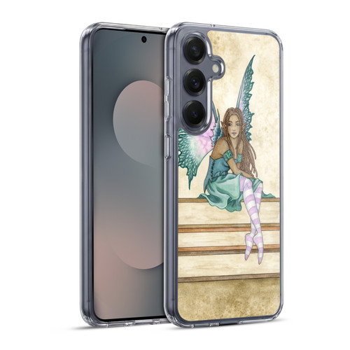 Amy Brown Lovely Fairies Green Pixie Soft Gel Case for Samsung Galaxy S25+ & MagSafe
