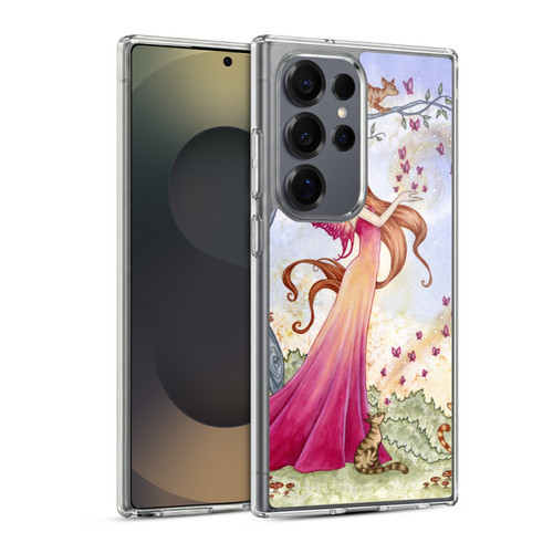 Amy Brown Lovely Fairies Butterfly Magic Soft Gel Case for Samsung Galaxy S25 Ultra & MagSafe
