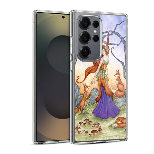 Amy Brown Lovely Fairies Foxy Fairy Soft Gel Case for Samsung Galaxy S25 Ultra & MagSafe