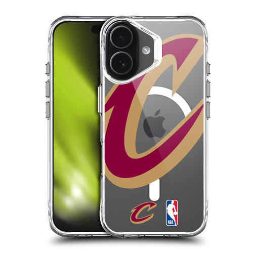 NBA Cleveland Cavaliers Logo Oversized Text SHOCKPROOF BUMPER CASE COMPATIBLE WITH Apple iPhone 17 & MAGSAFE