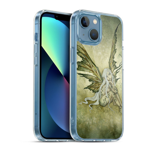 Amy Brown Pixies Greensprite Soft Gel Case for Apple iPhone 13 Mini & MagSafe