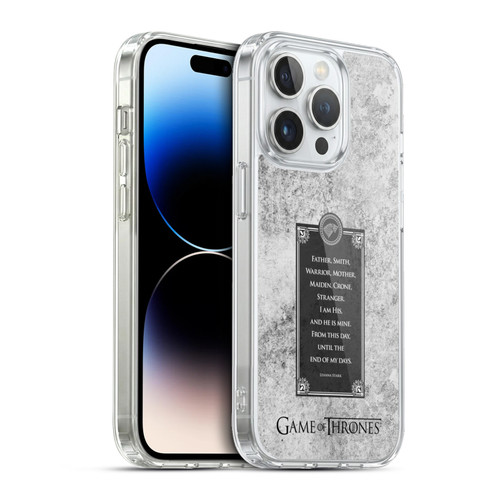 HBO Game of Thrones Graphics Lyanna Vows Soft Gel Case for Apple iPhone 13 Pro & MagSafe
