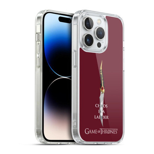 HBO Game of Thrones Graphics Catspaw Chaos Ladder Soft Gel Case for Apple iPhone 14 Pro & MagSafe