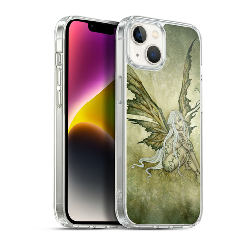 Amy Brown Pixies Greensprite Soft Gel Case for Apple iPhone 14 Plus & MagSafe