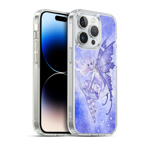 Amy Brown Pixies Moon Fae Soft Gel Case for Apple iPhone 14 Pro & MagSafe