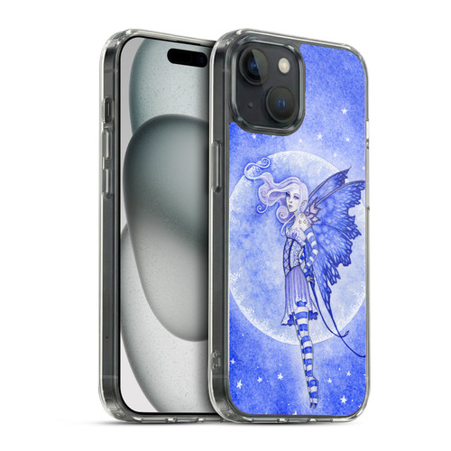 Amy Brown Pixies The Moon And Stars Soft Gel Case for Apple iPhone 15 & MagSafe