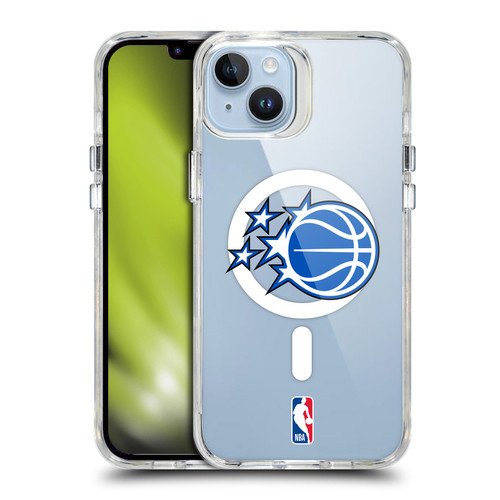 NBA Orlando Magic Logo Blue Ball SHOCKPROOF BUMPER CASE COMPATIBLE WITH Apple iPhone 14 Plus & MAGSAFE