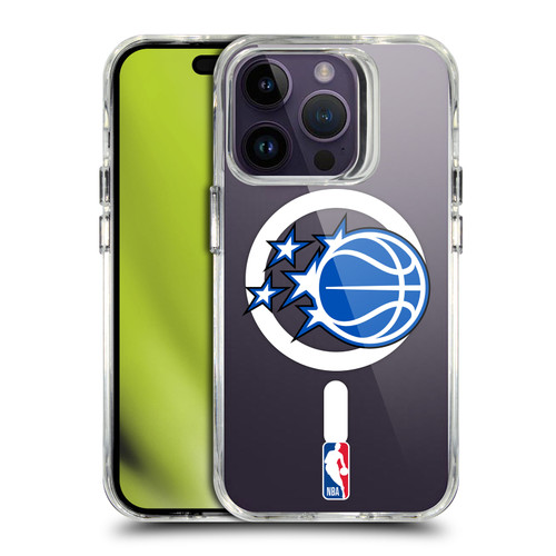 NBA Orlando Magic Logo Blue Ball SHOCKPROOF BUMPER CASE COMPATIBLE WITH Apple iPhone 14 Pro & MAGSAFE