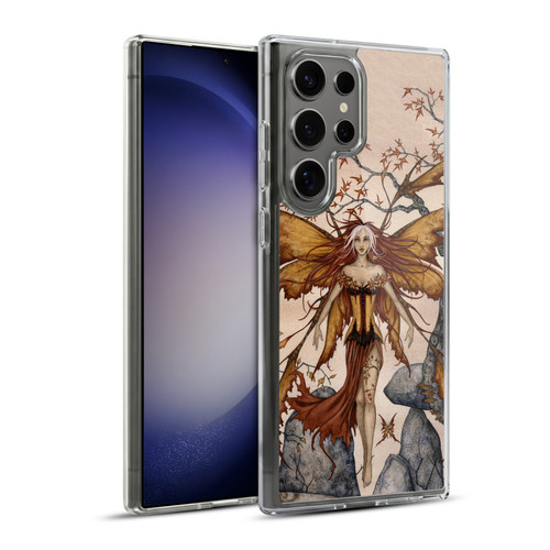 Amy Brown Pixies Autumn Soft Gel Case for Samsung Galaxy S23 Ultra 5G & MagSafe