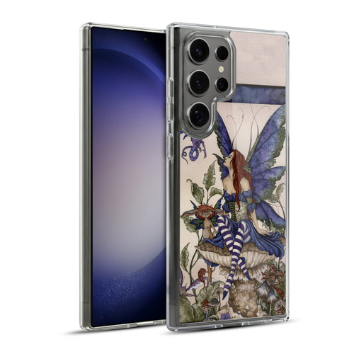 Amy Brown Pixies Bottom Of The Garden Soft Gel Case for Samsung Galaxy S23 Ultra 5G & MagSafe