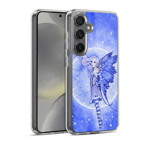 Amy Brown Pixies The Moon And Stars Soft Gel Case for Samsung Galaxy S24 5G & MagSafe