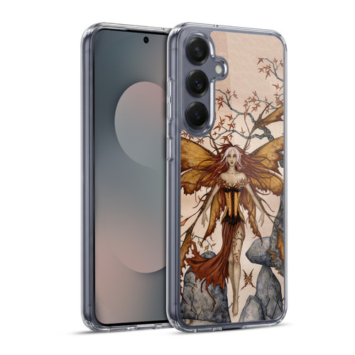 Amy Brown Pixies Autumn Soft Gel Case for Samsung Galaxy S25+ & MagSafe