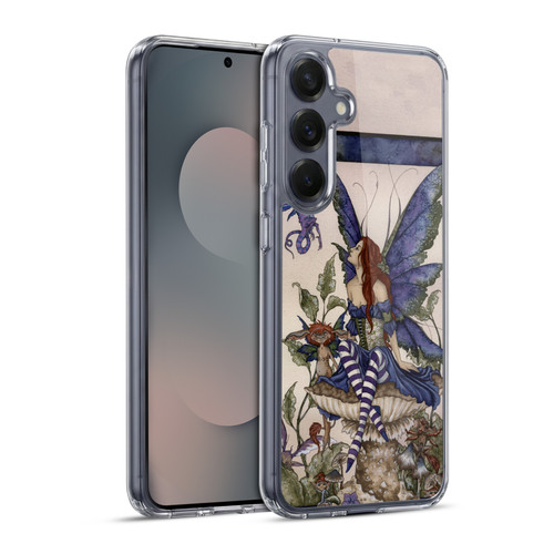 Amy Brown Pixies Bottom Of The Garden Soft Gel Case for Samsung Galaxy S25+ & MagSafe