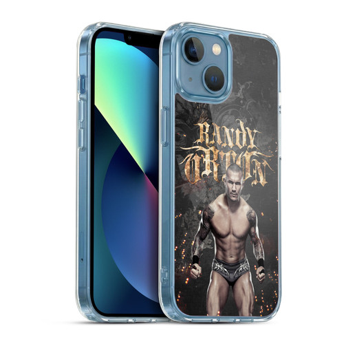 WWE Randy Orton LED Image Soft Gel Case for Apple iPhone 13 Mini & MagSafe