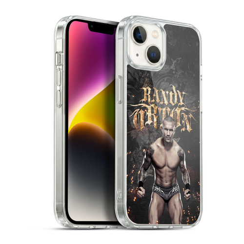 WWE Randy Orton LED Image Soft Gel Case for Apple iPhone 14 Plus & MagSafe