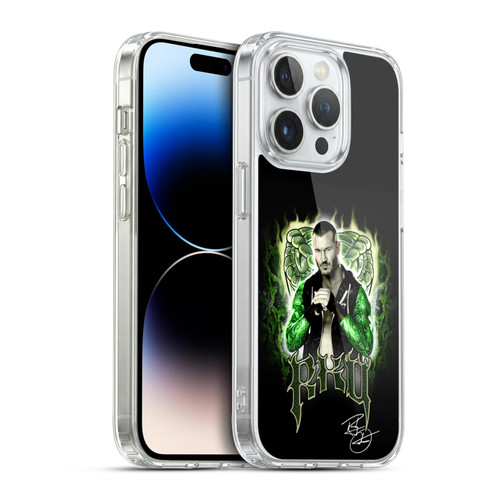 WWE Randy Orton RKO Image Soft Gel Case for Apple iPhone 14 Pro & MagSafe