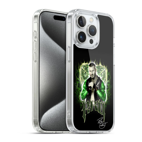 WWE Randy Orton RKO Image Soft Gel Case for Apple iPhone 15 Pro & MagSafe