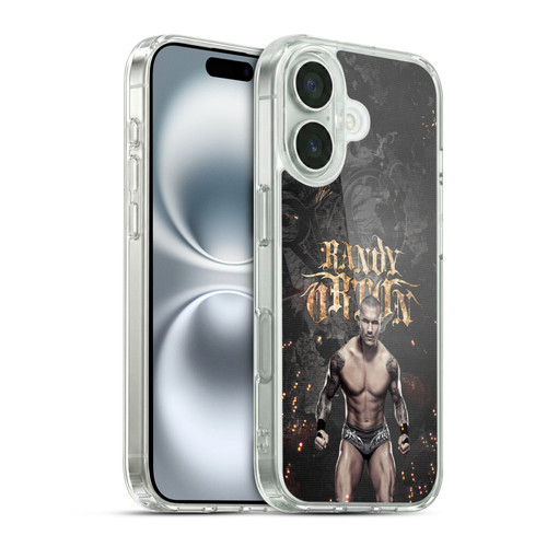 WWE Randy Orton LED Image Soft Gel Case for Apple iPhone 16 & MagSafe