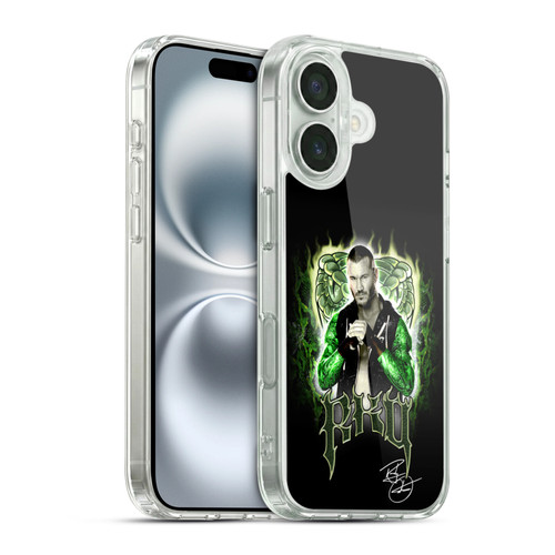 WWE Randy Orton RKO Image Soft Gel Case for Apple iPhone 16 & MagSafe