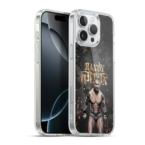 WWE Randy Orton LED Image Soft Gel Case for Apple iPhone 16 Pro Max & MagSafe