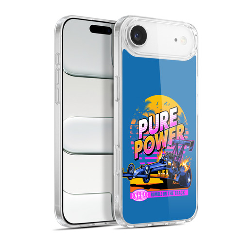 National Hot Rod Association Graphics Pure Power Soft Gel Case for Apple iPhone 17 Air