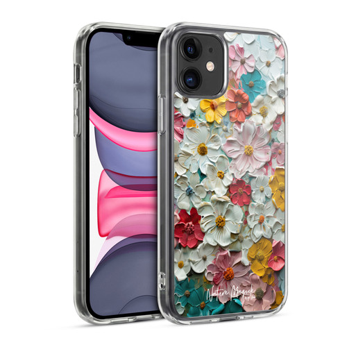 Nature Magick Paint Blobs Colorful Soft Gel Case for Apple iPhone 11