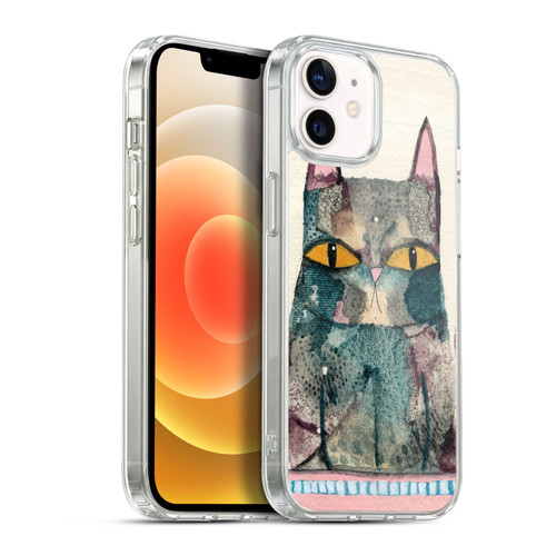 Wyanne Cat Kitty Painting Soft Gel Case for Apple iPhone 12 / iPhone 12 Pro & MagSafe